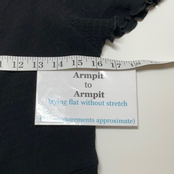 City Chic Black Rouched Dress On / Off Shoulder Cover Up - Picture 5 of 7